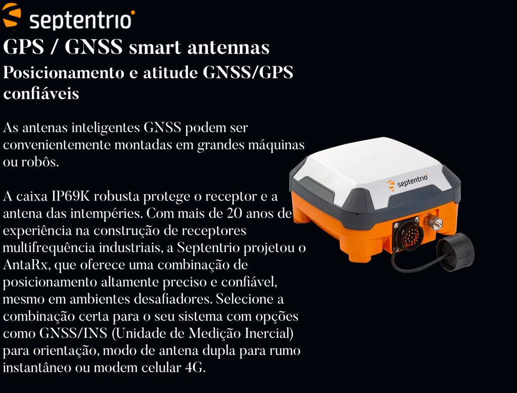 Septentrio GNSS Positioning na internet