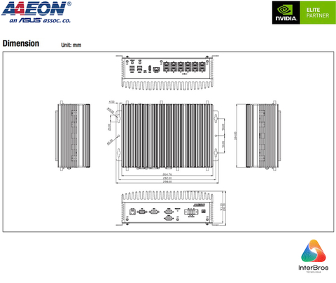 AAEON ASUS BOXER-8646AI , Computador Industrial , NVIDIA® Jetson AGX Orin(TM) 32GB - comprar online