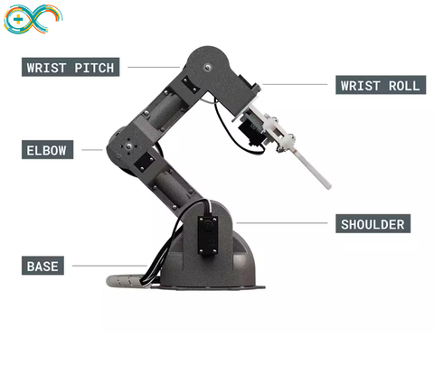 Arduino Braccio ++ , Robotic Arm , T050002 - comprar online