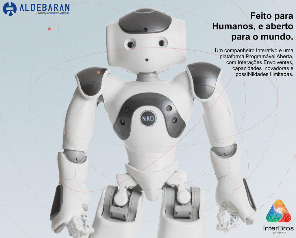 Aldebaran Nao Robot V6 Educator Pack , Humanoide Programável e Autônomo - comprar online