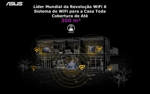 ASUS AX6000 WiFi 6 Gaming Router RT-AX89X O Roteador Gamer Mais Rápido do Mundo - loja online