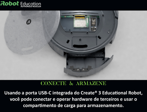 iRobot Create 3 , Robot Educacional , Raspberry Pi 4 ROS 2 na internet