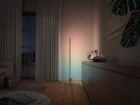 Philips Hue White & Color Ambiance Gradient Signe Floor Lamp 2ª Geração na internet