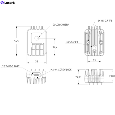 Luxonis OAK-1 MAX Camera Depth Stereo 3D 32MP Sensor IMX582 - buy online