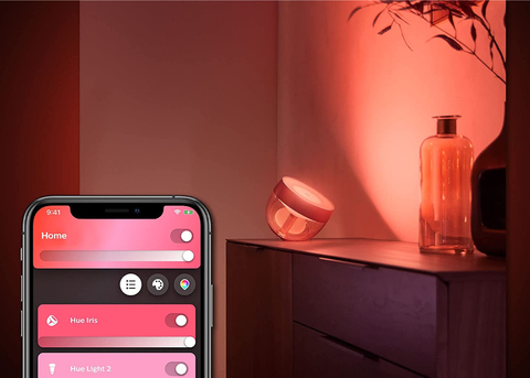 Philips Hue Iris l Limited Edition Cooper l White and Color Ambiance l Bluetooth Table Lamp Smart Lighting l 2ª Geração l Luminária de Mesa e Piso l Compatível com Alexa, Apple Homekit & Google Assistant | Funciona com Bluetooth e/ou com a Hue Bridge l Kit3 - comprar online