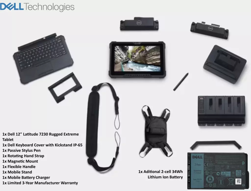 DELL Latitude 7220 Rugged Extreme Tablet i7 , 16GB RAM , 1TB SSD on internet