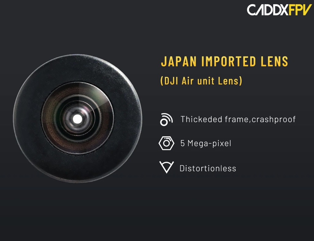 Caddx sales ratel lens