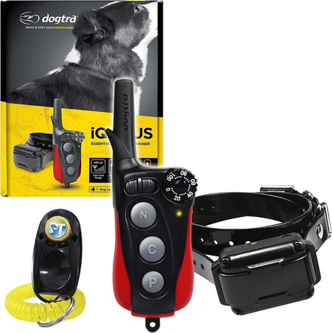 Dogtra IQ Plus Expansível para 2 Cães | Cães Acima de 4,5 Kgs | Sistema de Estímulo Médio | Sistema com Colar Ergonômico de Treinamento Remoto | Alcance de até 365 metros | A Prova D' Água