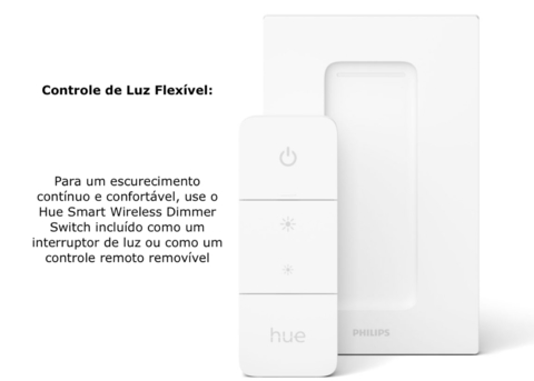 Philips Hue White and Color Ambiance Enrave l Ceiling Pendant Smart l Luminária Pendente de Teto Inteligente l Bluetooth & WiFi l LED Integrado l Poderoso Fluxo Luminoso 4.300 lumen l Copas, Cozinha, Sala de Jantar, Escritório l Compatível com Alexa, Apple Homekit & Google Assistant l Requer Hue Bridge - Loja do Jangão - InterBros