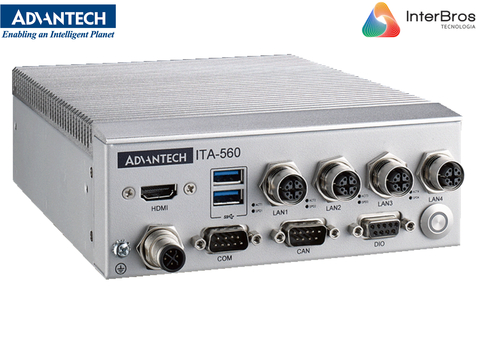 Advantech ITA-560NX Jetson Orin NX Rugged Computer Railway Certified , EN 50155 & EN 50121 Railway Power Standard - Loja do Jangão - InterBros