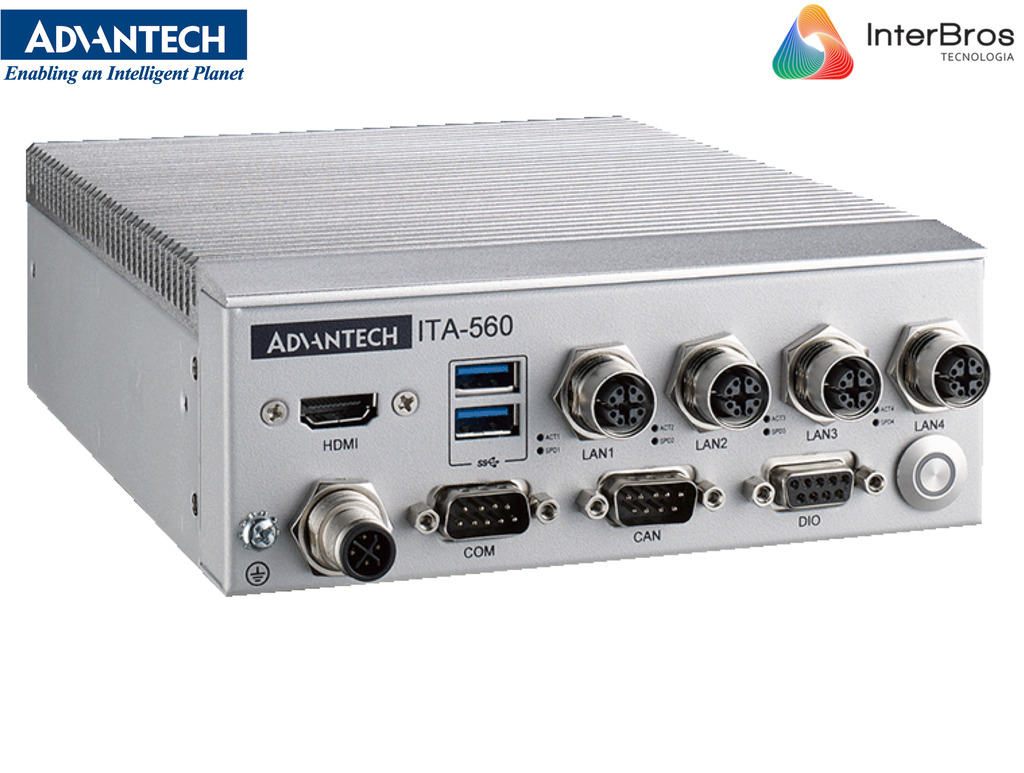 Advantech ITA-560Nano Jetson Orin Nano Rugged Computer Railway Certified , EN 50155 & EN 50121 Railway Power Standard - online store