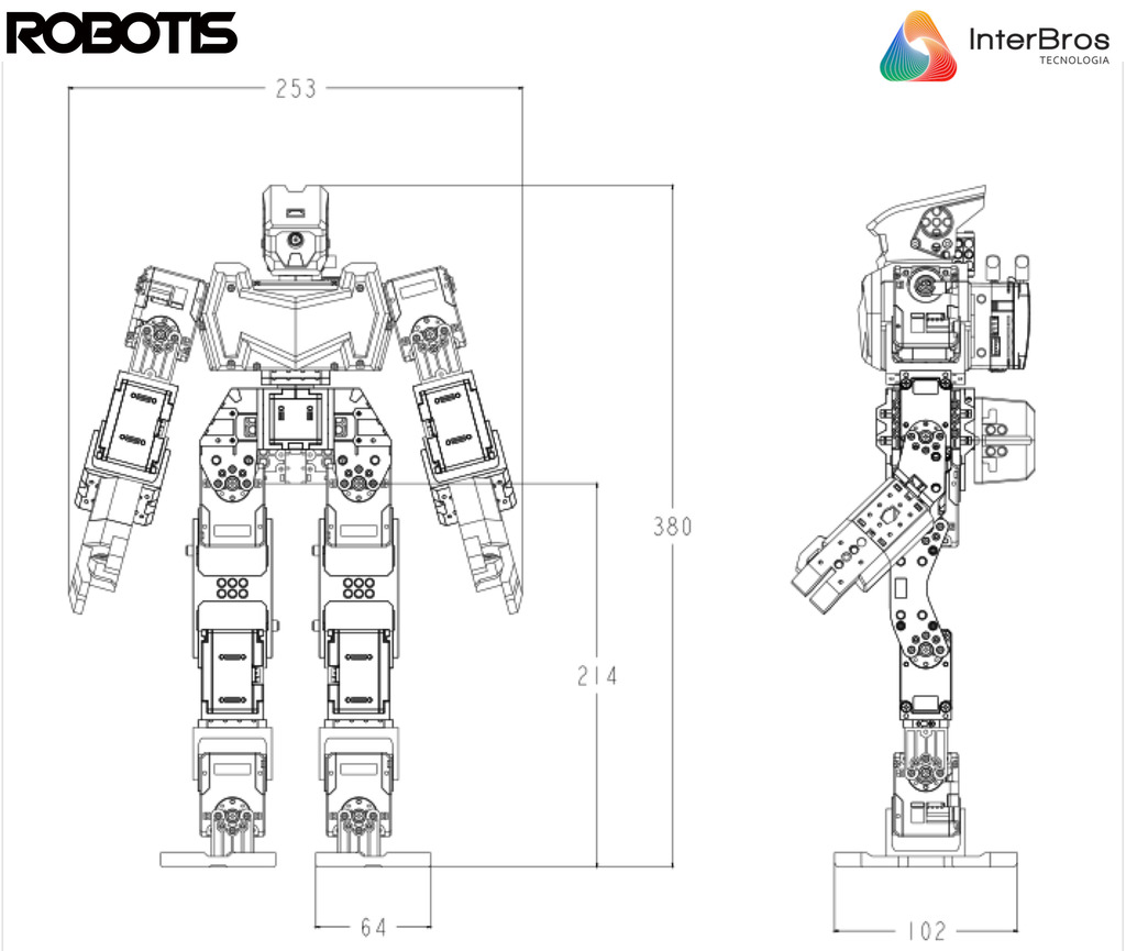 Robotis Steamcup Engineer Robot Kit 2 , Developer Kit , Habilitado para IA , Educacional , Idade: 15+ on internet