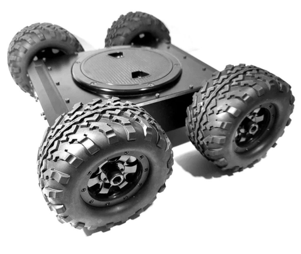 Lynxmotion A4WD3 Rugged Wheeled Rover Autonomous Kit - loja online