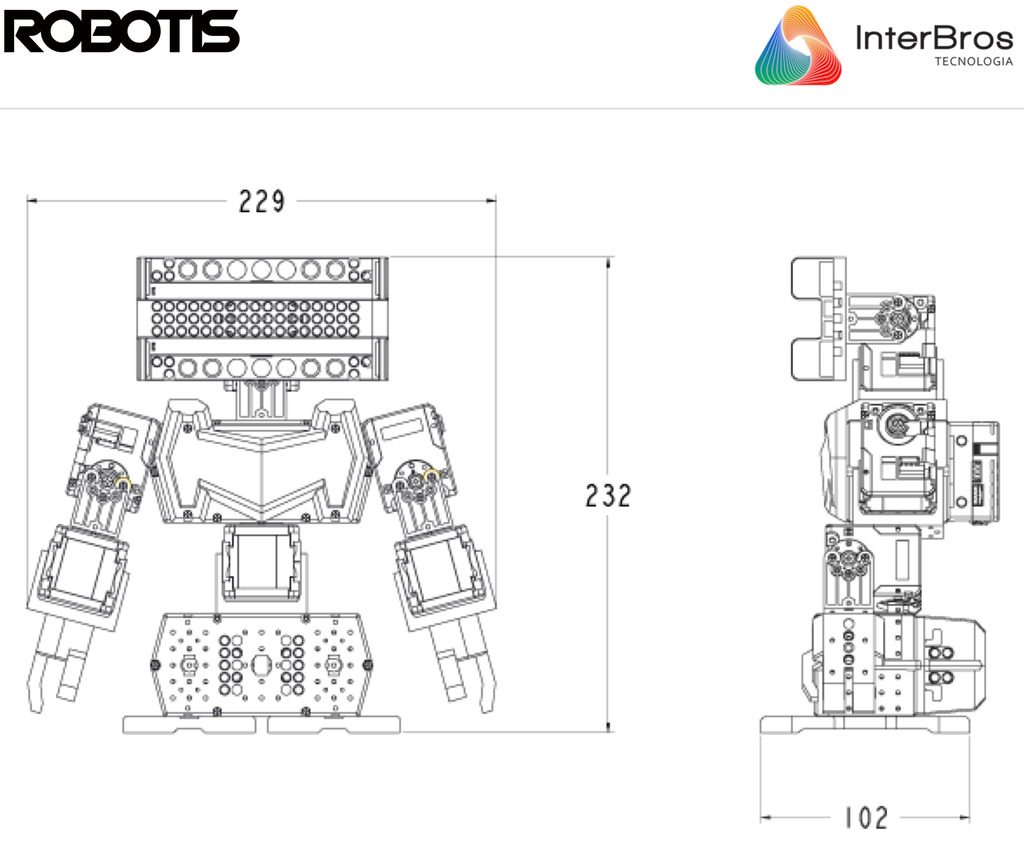 Robotis Steamcup Engineer Robot Kit 1 , Developer Kit , Habilitado para IA , Educacional , Idade: 15+ na internet