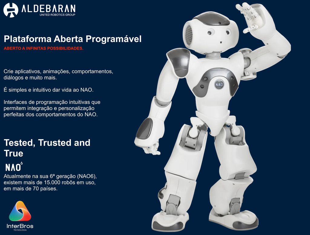 Aldebaran Nao Robot V6 Educator Pack , Humanoide Programável e Autônomo en internet