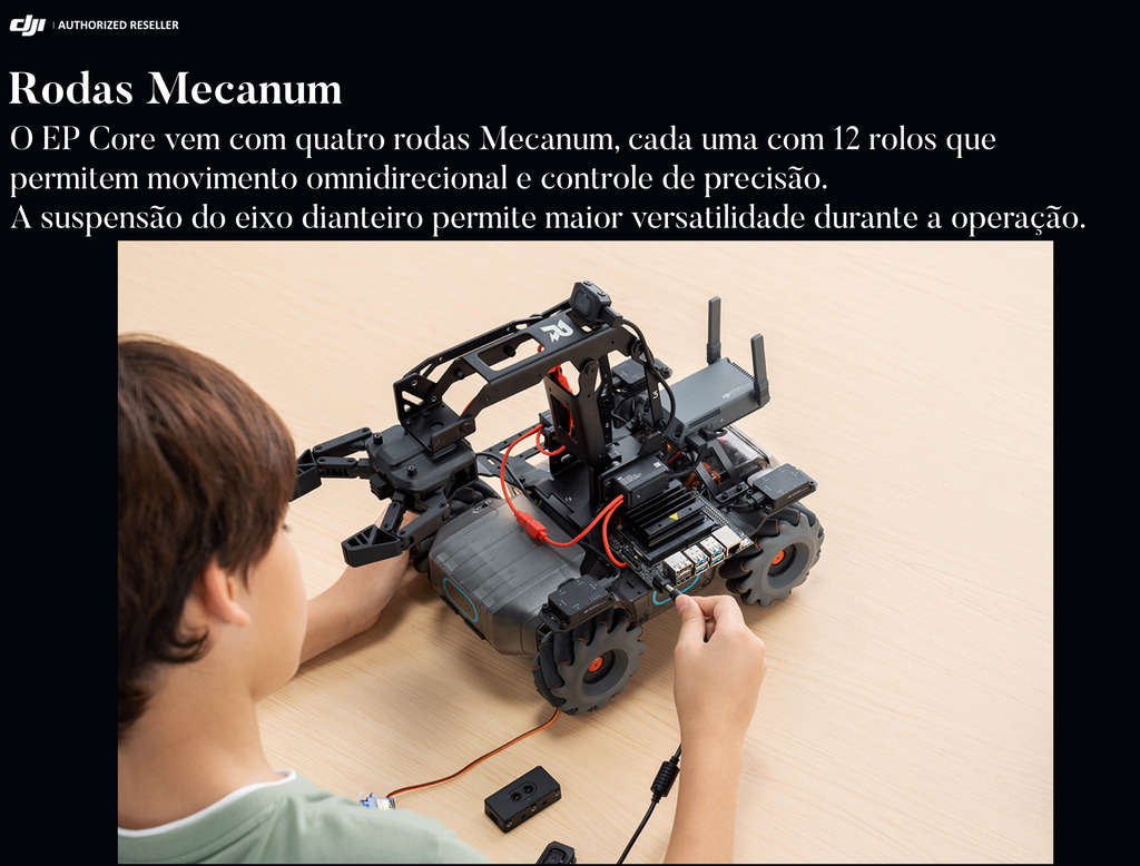 DJI RoboMaster EP Core on internet