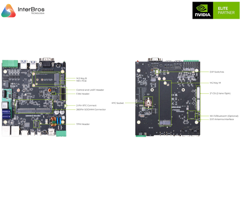 reComputer INDUSTRIAL J4012 Edge AI Device com NVIDIA Jetson Orin NX 16GB Module 900-13767-0000-000 on internet