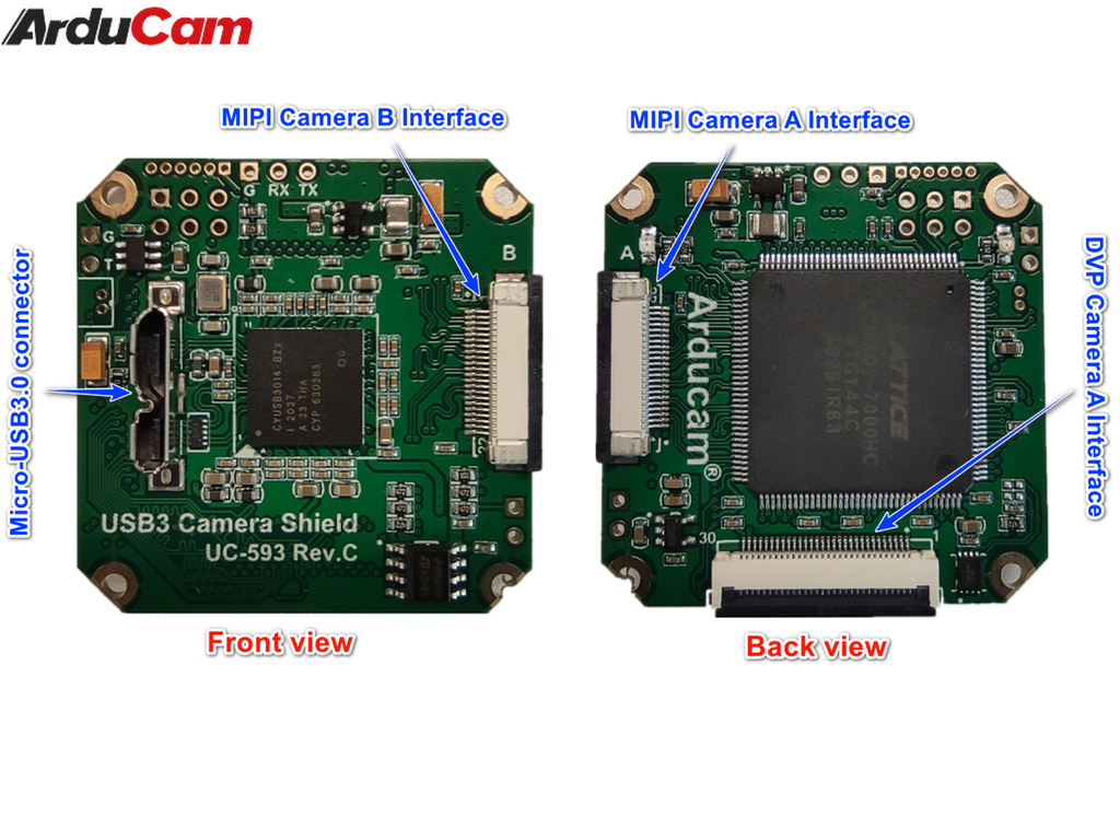 ArduCam Camera 108MP USB 3.0 Sensor Sony IMX477 Foco Motorizado Compatível com todas Plataformas - Loja do Jangão - InterBros