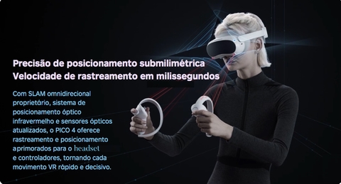 PICO 4 All-in-one VR Headset 4k+ na internet