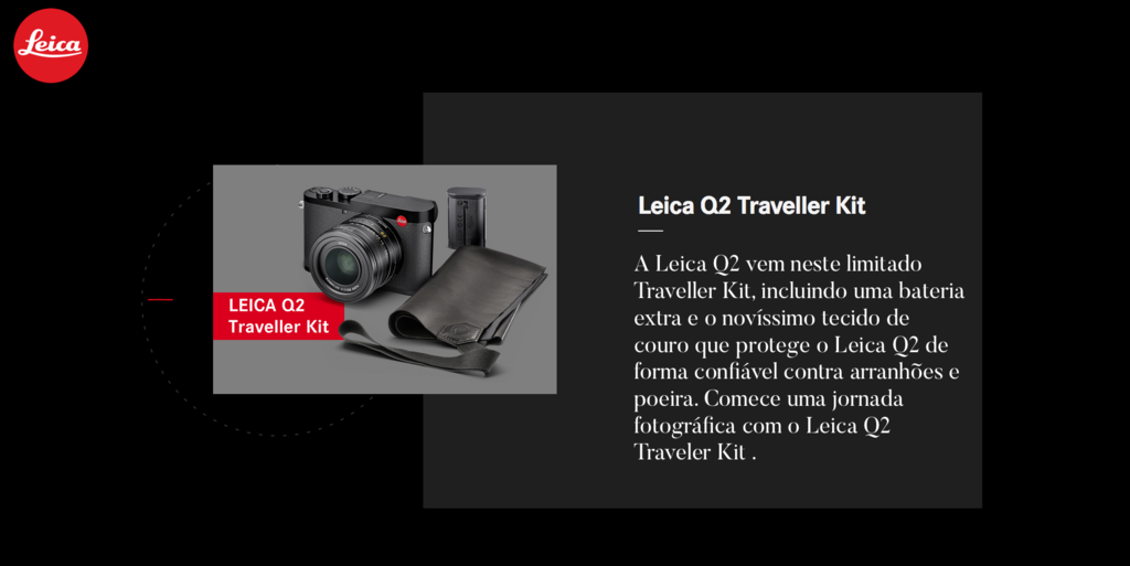 Leica Q2 "Ghost" by Hodinkee Digital Camera l High-end Camera l Summilux 28mm f/1.7 ASPH. Lens l 47.3MP Full-Frame CMOS Sensor l 3.68MP OLED Electronic Viewfinder l Edição limitada de 2.000 unidades - Loja do Jangão - InterBros