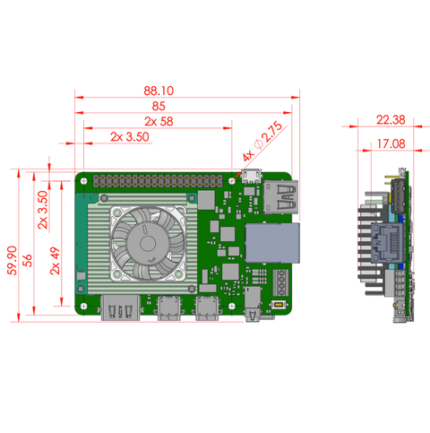 Coral Dev Board 1GB RAM + Coral USB Accelerator + Coral Camera Module - loja online