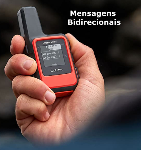 Garmin inReach Mini 2 Compact Satellite Communicator | + Mini Dive Case | + BackPack | Hiking Handheld | Comunicador via Satélite e Navegação GPS | Mensagens bidirecionais | 100% de Cobertura Global via Satélite com Iridium | SOS Interativo Global Bidirecional | Rastreamento e Compartilhamento de Localização | 14 Dias de Bateria - online store