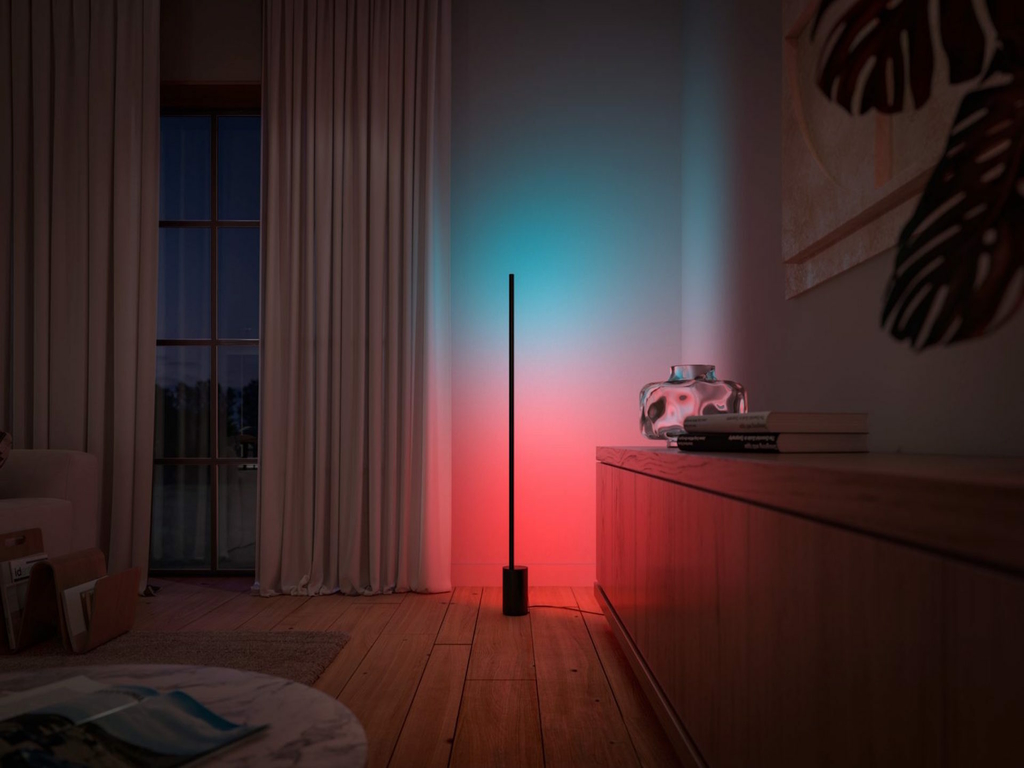 Philips Hue White & Color Ambiance Gradient Signe Floor Lamp 2ª Geração - Loja do Jangão - InterBros