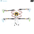 Holybro PX4 Development Kit X500 v2 Kit , Controlador de voo Pixhawk 6C ou Pixhawk 6X , GPS M10 , 30188 , 30190 en internet