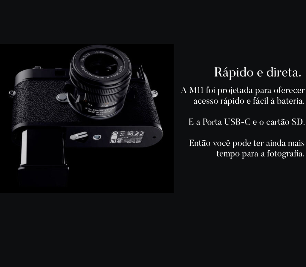 Leica M11 Rangefinder Telêmetro Camera en internet