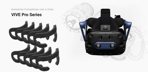 Htc Vive Vr Almofada Facial Couro Vive Pro Kit10 na internet