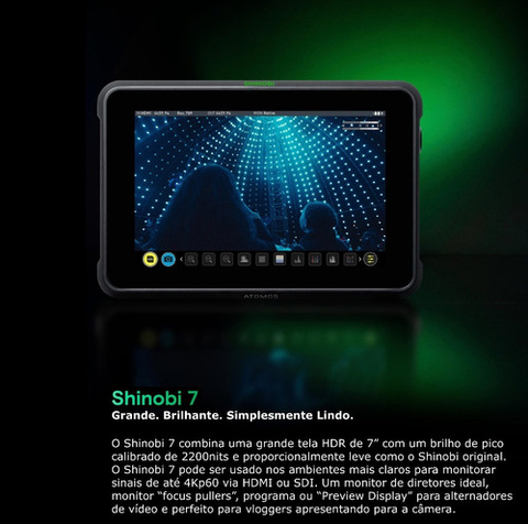 Atomos Shinobi 7" 4K HDMI SDI Monitor - comprar online