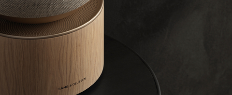 Bang & Olufsen Beosound Balance, OAK , Wireless Smart 360º Speaker, Poderoso Som de 850W , Recomendado para áreas de 10m² até 80m² - Loja do Jangão - InterBros