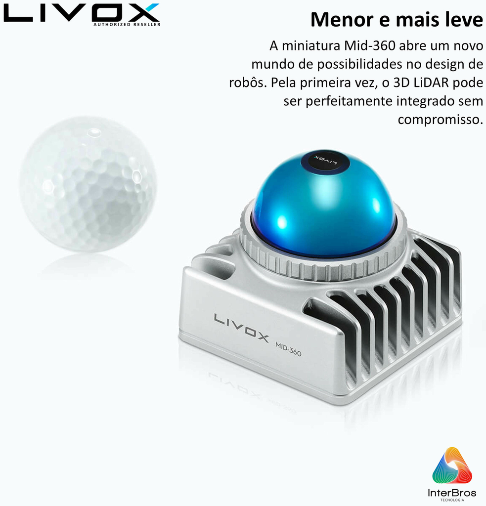 LIVOX TECH MID-360 LiDAR - online store