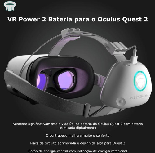 Elite Strap Oculus Meta Quest 2 + Bateria Rebuff VR Power 2 on internet