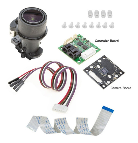 Arducam 5MP 1080p Pan Tilt Zoom PTZ Camera | 2 Servos Digitais | Raspberry Pi - loja online