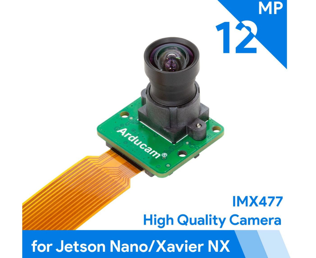 Arducam Mini High Quality Câmera 12.3mp IMX477 ,M12 mount lens , NVIDIA® Jetson Nano/Xavier NX/AGX Orin/Orin Nano/Orin NX , B0251 - comprar online