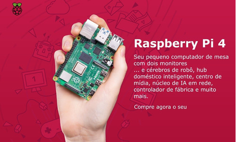 Raspberry Pi 4 Extreme Kit Quad Core | Memória 4GB RAM | Disponível com 32GB SD Card , 64GB SD Card e 128GB SD Card - comprar online