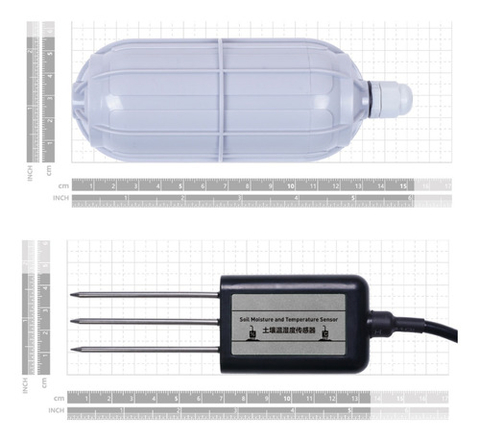 Sensecap Sensor Sem Fio | Sensor de Umidade & Temperatura do Solo | Protocolo Lorawan na internet