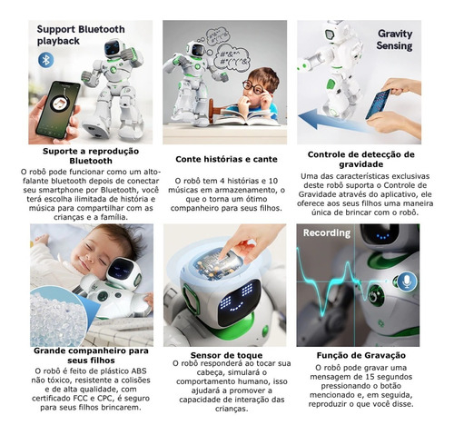 Ruko Carle Large Smart Robot Toys for Kids | Robô Gigante Inteligente Educacional | Comandos de Voz e pelo APP | Programável e Interativo | Sensor Gravitacional | Meninos e Meninas de 4 a 9 anos en internet