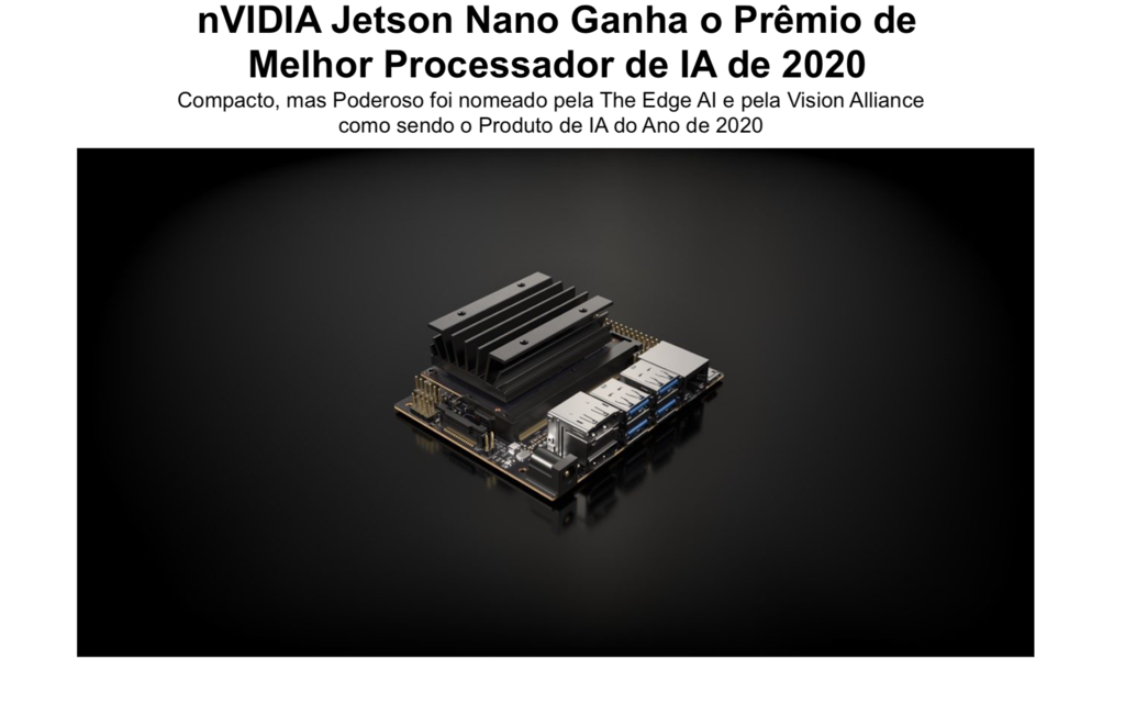 Nvidia Jetson Nano Developer Kit | Máquina Autônoma Tecnologia AI | 4 GB RAM | 945-13450-0000-100 - comprar online