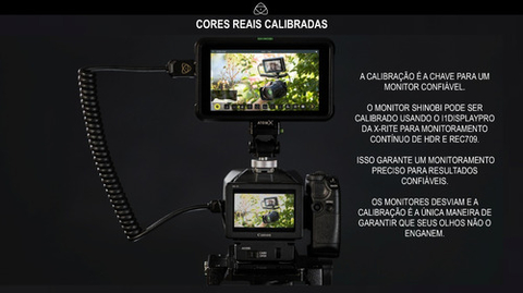 Atomos Shinobi 5.2" 4K HDMI Monitor Câmera na internet