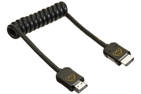 Atomos AtomFLEX Coiled Micro-HDMI to HDMI Cable 30cms até 60cms ATOM4K60C1 - online store