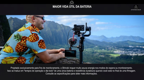 Atomos Shinobi 5.2 Monitor + Power Kit - Loja do Jangão - InterBros