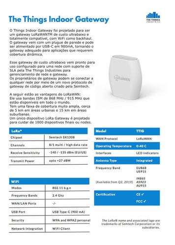 Seeed Studio AuU915 8 Channel Lorawan Gateway | Roteador de conectividade Wi-Fi ESP8266 integrado - buy online