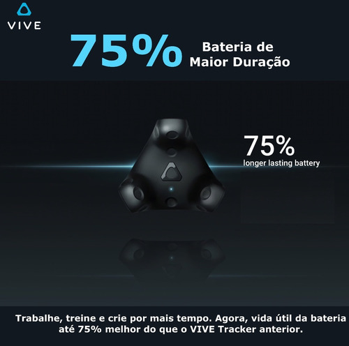 Imagem do HTC VIVE Tracker 3.0 Kit3 + HTC VIVE Base 2.0 + Cintas Rebuff