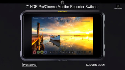 Atomos Shogun 7" HDR Pro Cinema Monitor Recorder Switcher - comprar online