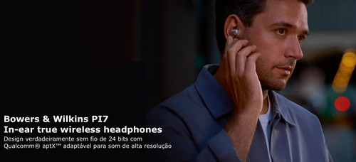Image of Bowers & Wilkins Pi7 Wireless In-ear Headphones Escolha a Cor