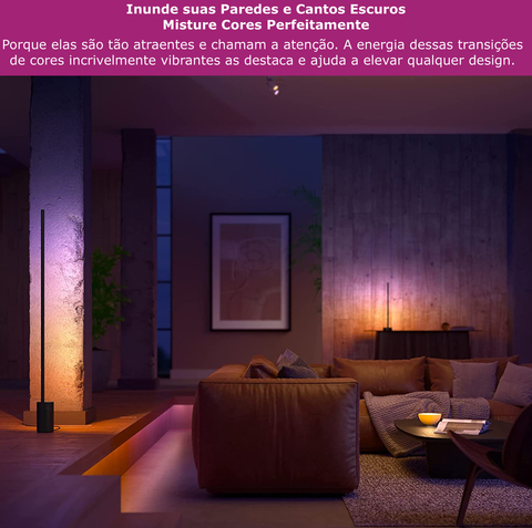 Nova Philips Hue Ambiance Gradient Lightstrip Nova Fita de LED Inteligente 20 metros - Loja do Jangão - InterBros