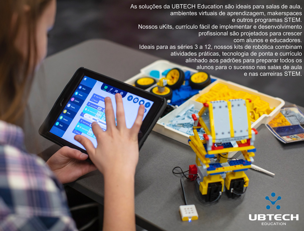 UBTECH Robotics Alpha 1E Humanoid Educational Robot +9 anos - Loja do Jangão - InterBros