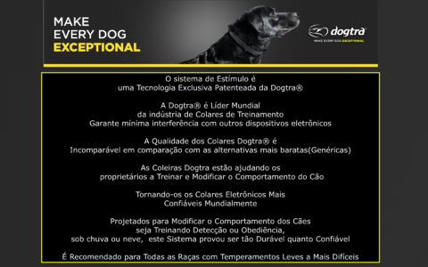 Dogtra YS300 No Bark E-Collar | Coleira Eletrônica Anti Latido | Cães de 4 Kgs até 15 Kgs | Sensor de Reconhecimento de Latido | Correção Automática por Vibração ou Estática | A Prova D' Água - comprar online